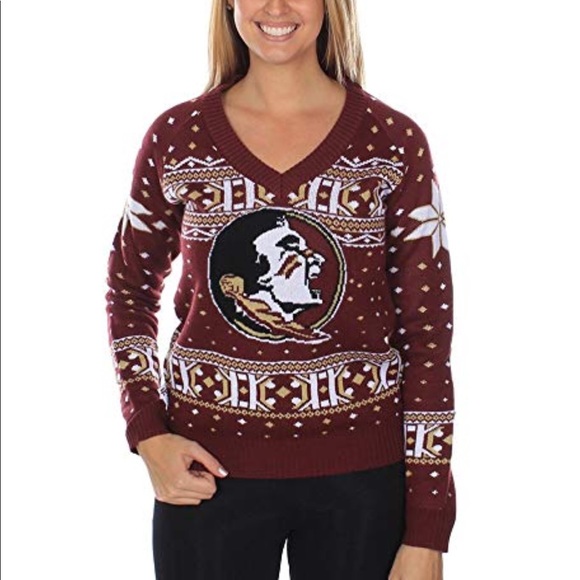 Sweaters - FSU Seminole ugly Christmas sweater